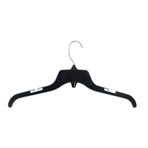 Recycled Plastic With Notches Shirt Hangers, 17 Inch, Black, 25 Pack - $49.99