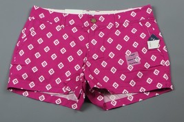 NWT- OLD NAVY Pink with white prints 3&quot; shorts Size 8 - £11.46 GBP