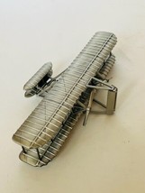 Danbury Mint Pewter Airplane Jet Plane Figurine 1:69 scale Wright Brothers Flyer - £55.69 GBP