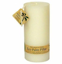 New Aloha Bay Candle Pillar Unscented Eco White - £9.43 GBP