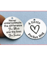 Inspirational Pocket Hug Token Gifts for Nurse Boss Leader Manager Mento... - £6.37 GBP
