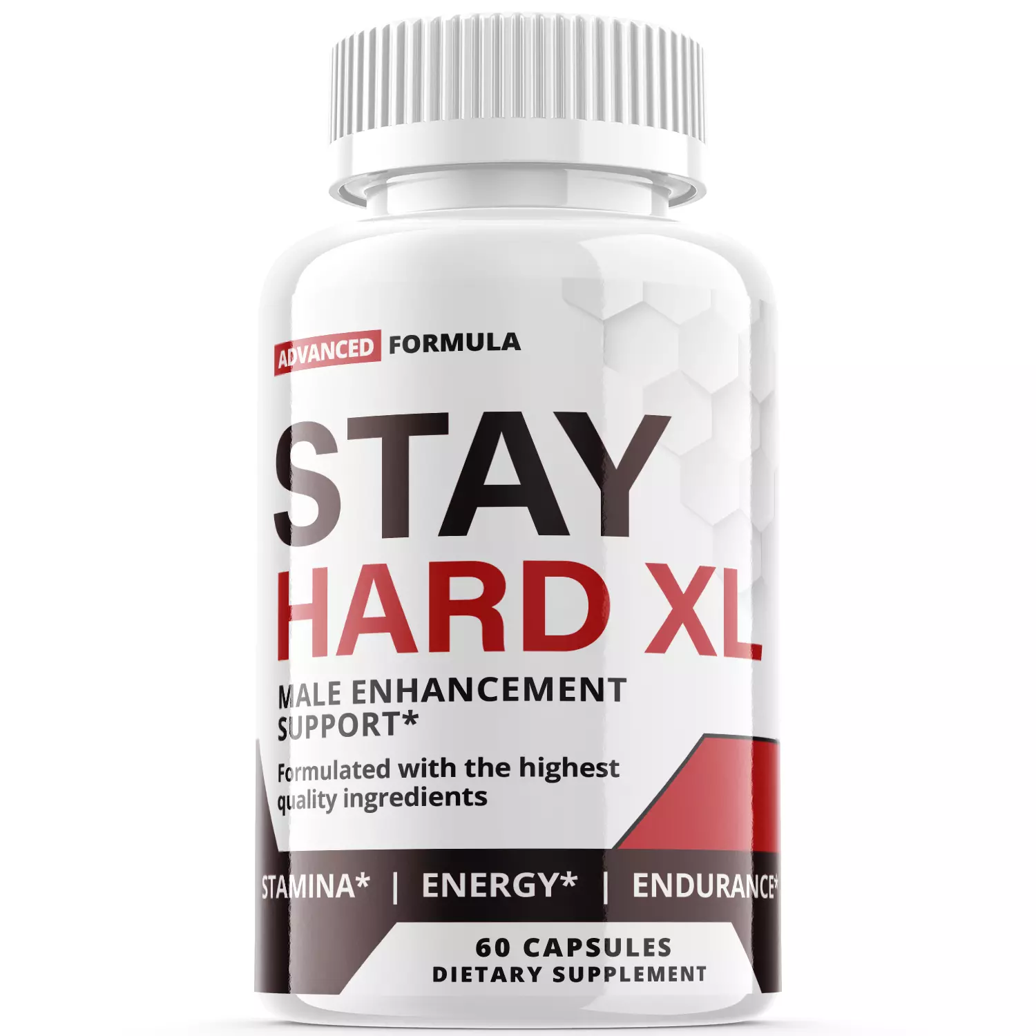 Stay Hard XL - Male Virility - 1 Bottle - 60 Capsules - $69.99