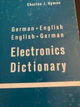 German-English English-German Electronics Dictionary Hard Cover - £14.71 GBP