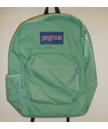 JanSport Cross Town Backpack Bookbag Loden Frost Green Bag Boy Girls New - $28.38