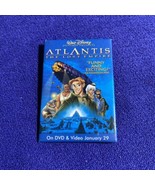 Vintage Disney’s Atlantis The Lost Empire Promotional Pin 3” x 2&quot; - £7.31 GBP