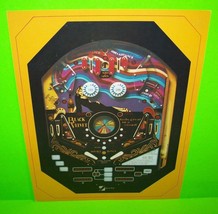 Black Velvet Pinball Machine Flyer ORIGINAL Promo Artwork Sheet 1978 Game Plan - £21.18 GBP