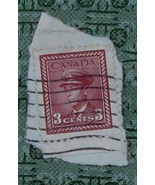 Nice Vintage Used Canada 3 D Cents Stamp - GDC - NICE COLLECTIBLE POSTAG... - $2.96