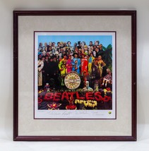 &quot; Sgt. Pepper&#39;s Lonely Cuori Club Band &quot; con Cornice Poster Apple Le #2734/9800 - $495.00