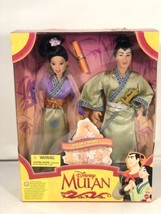 Mattel Disney Mulan Hearts of Honor Mulan and LI Shang Doll Set #19019 - NEW - £51.31 GBP