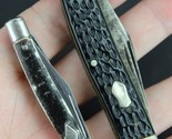 vintage pocket knife lot x2 MYSTERY KNIFE &amp; IMPERIAL old 2 blade USA EST... - $32.99