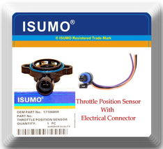 Throttle Position Sensor W/ Electrical Connector Fits: GM Isuzu &amp; Saturn - £8.59 GBP