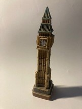 Vintage FARO Resin Big Ben Figurine Replica Collectible 5&quot; - $7.25