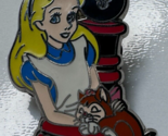 DLR 2008 Hidden Mickey Alice Wonderland Chess Dinah Disney Pin 59820 - $15.83