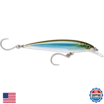 Rapala X-Rap Long Cast 12 Fishing Lure - Moss Back Shiner, 80g - $34.69