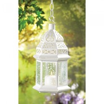 Large White Moroccan Lantern - £31.66 GBP