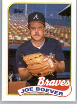 1989 Topps 586 Joe Boever  Atlanta Braves - £0.77 GBP