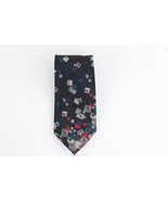 Vtg 80s 90s Streetwear Rainbow Geometric Diamond Neck Tie Wedding Formal... - $453.65 MXN