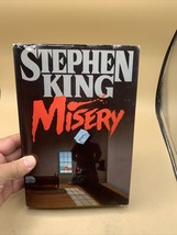 Misery by Stephen King (1987, First Edition H/C Vintage Gutter   Code RD8W - £16.81 GBP