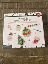Christmas Holiday Wood Cookies Craft Kit - $29.58