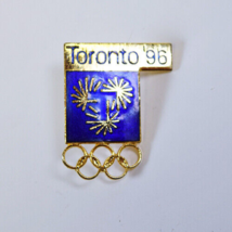 Vintage 1996 TORONTO Summer Olympic Games Pin Badge Candidate Canada Oly... - $5.90