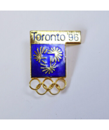 Vintage 1996 TORONTO Summer Olympic Games Pin Badge Candidate Canada Oly... - $111.48 MXN