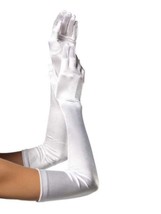 Forum Novelties - Formal Evening Long Gloves - Costume Accessory -White One Size - £7.81 GBP