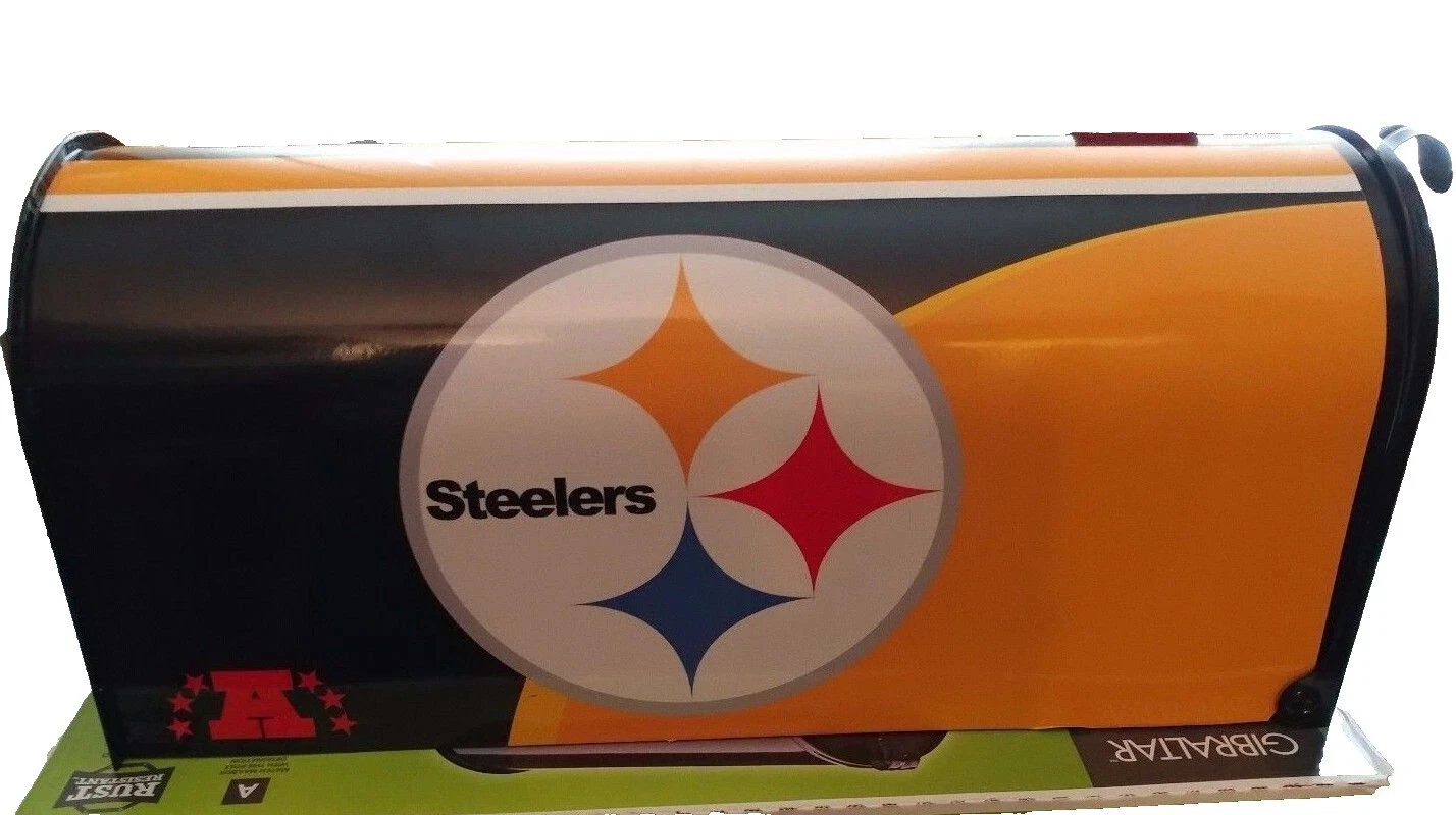 NFL PITTSBURGH STEELERS CUSTOM MAILBOX - $139.00