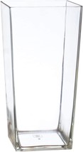 The Royal Imports Flower Vase Acrylic Sq.Are Tapered Decorative Centerpiece For - £25.15 GBP