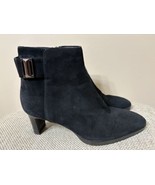 AQUATALIA DANIELLA SUEDE ANKLE BOOTS SZ 6 Black - $170.96 CAD