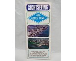 Vintage 1960s Sightseeing The Gray Line Brochure Pamphlet - $21.77