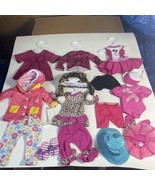 17 pcs DOLL CLOTHES MIXED LOT FOR 18 INCH DOLL Fits American Doll, OG, B... - $34.11