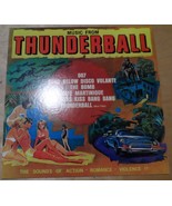 Thunderball Lp Style Poster Cardboard Vintage 12*12 Inch VG+ - $19.77