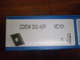 10 Valenite CDEW 322.42R VC101 Carbide Inserts - $34.65