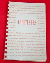 Vintage Appetizers Crippled Childrens Hospital Sioux Falls South Dakota Cookbook - £7.93 GBP