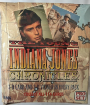 1992 Pro Set The Young Indiana Jones Chronicles 3-D CARD 114 CARDS / 36 PACKS - $16.82