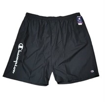 Champion Shorts Mens Size 4XLT Black Nylon Athletic Big &amp; Tall - £15.85 GBP