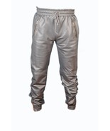 New Men&#39;s Joggers Leather Lambskin Genuine Pants Wear High Quality Trous... - $2,634.15 MXN+