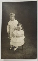 Lidgerwood ND Darling Children Quammen Severt Family George  Dorothy Postcard R3 - £15.80 GBP