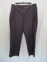 Tribal pants black  Size 12 cropped Capri  contoured waist inseam 28&quot; - £12.59 GBP