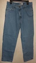 EXCELLENT MENS Levi&#39;s SIGNATURE RELAXED FIT BLUE JEANS  SIZE W34 L32 - $28.01