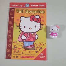 Hello Kitty Book and Figure Picture Clues Fall Surprise Learning To Read - £8.78 GBP