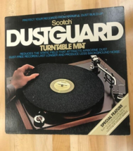 Scotch Dustguard Turntable Mat Hifi Stereo 3M Record Player Protection Sleeve - £7.85 GBP