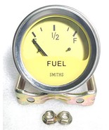 Smiths Replica Fuel Gauge in Yellow face chrome bezel - $746.88 MXN