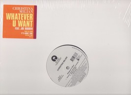 Christina Milian Feat. Joe Budden Whatever U Want 2004 Promo Vinyl LP Lot of 2 - £6.14 GBP