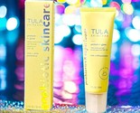 TULA Skin Care Protect +Glow Daily Sunscreen Gel Broad Spectrum New In B... - £15.56 GBP