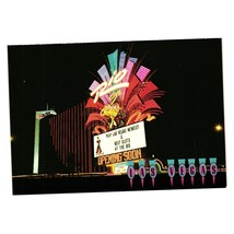 Rio Casino Opening Soon Marquee Night Lights Vintage Postcard Hotel Las Vegas - £7.59 GBP