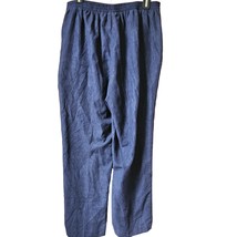 Dark Blue Pull on Dress Pants Size 12 - £19.55 GBP