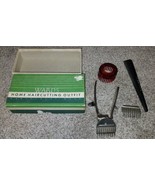 Vintage 1930s MONTGOMERY WARD Home Haircutting Outfit Hair Clippers Cutt... - £19.36 GBP