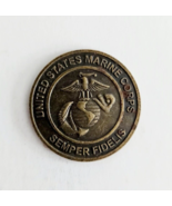 1960s USMC Marine Corps Toys for Tots Vintage Coin Collectible Militaria - $17.50