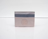 Kipling Daria Card Case Holder KI2020 Polyamide Dusty Taupe/Blue/Metalli... - $22.95
